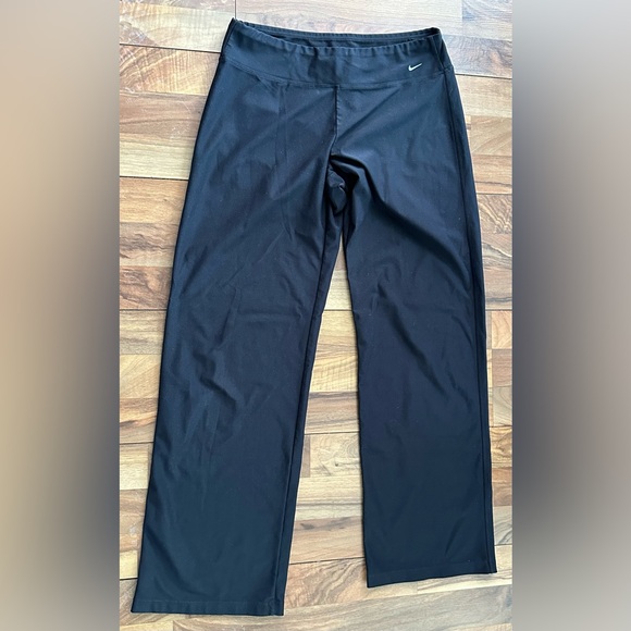 Nike Pants - Nike Dry Fit Black Wide Leg Women's Leggings